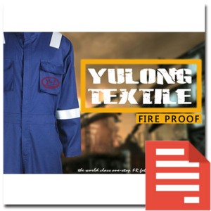 yulong textile fire proof workwear