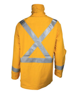 Желтая анти-дуговой куртка 1